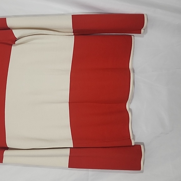 Milly Of New York Cotton Silk Blend Button Down Colorblock Cardigan Size S - Picture 6 of 9